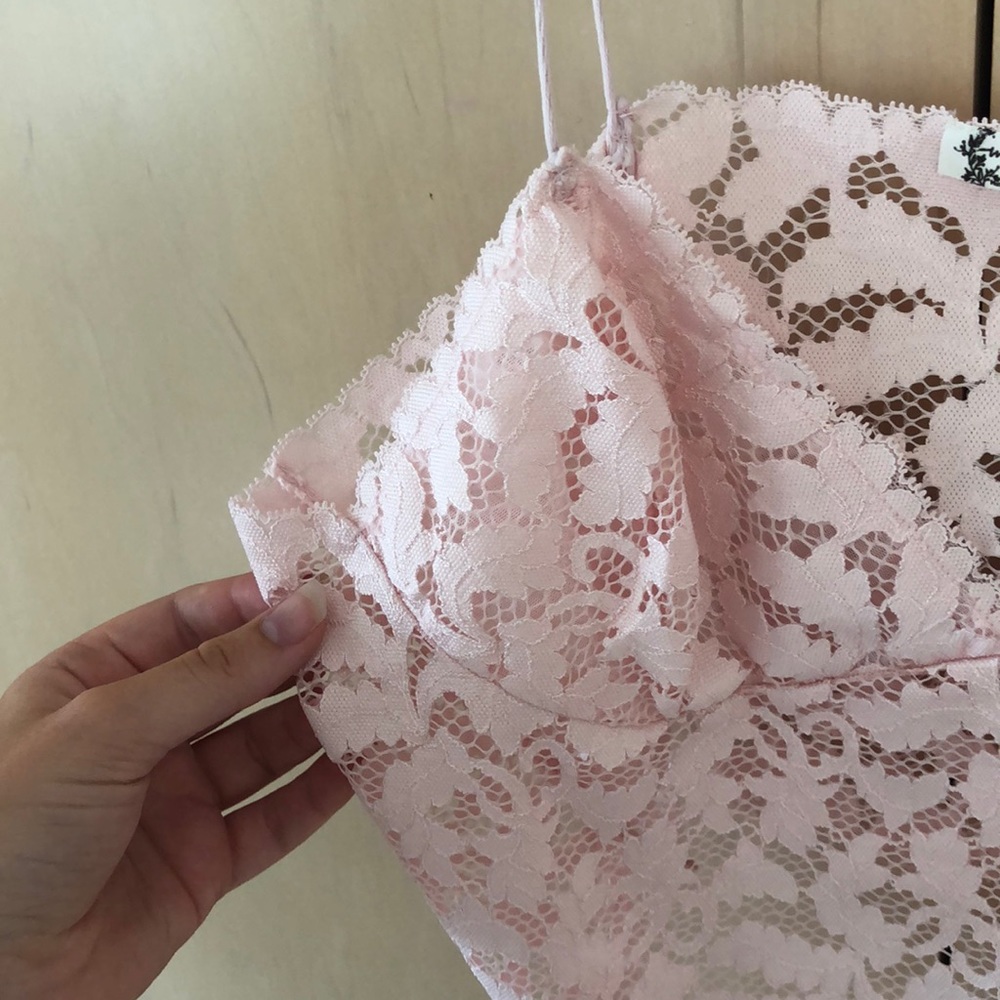 🖤3 for $15🖤FP NWT long line lace bralette - Picture 6 of 7